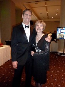 My mom and me at Vision Awards
